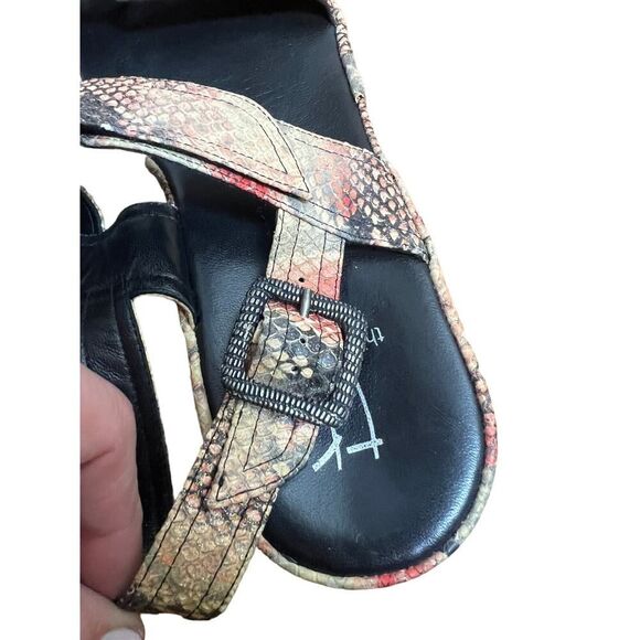 Thierry Rabotin Uno Python Snake Sandals Sz. 39 (US 8.5) - Picture 4 of 13